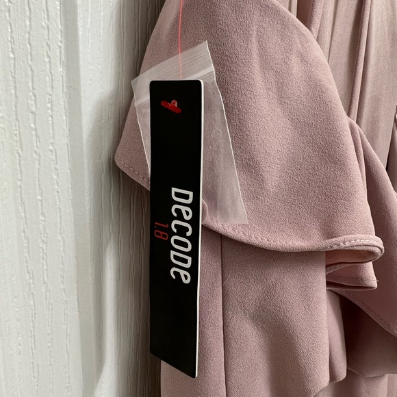 Backless Dusty Rose dress - Size 8 - Picture 5 of 6